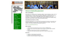 Desktop Screenshot of bushwalkingqueensland.org.au